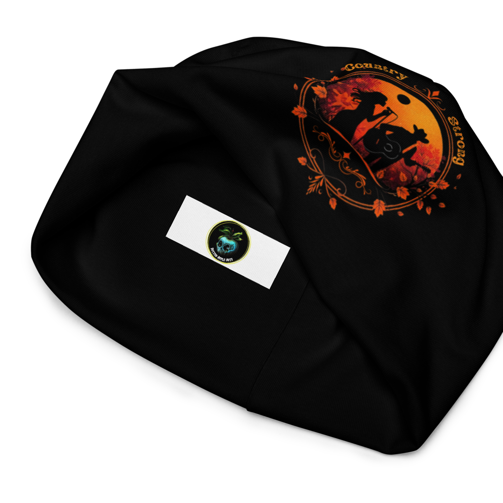 Country Strong Beanie black - Image 3