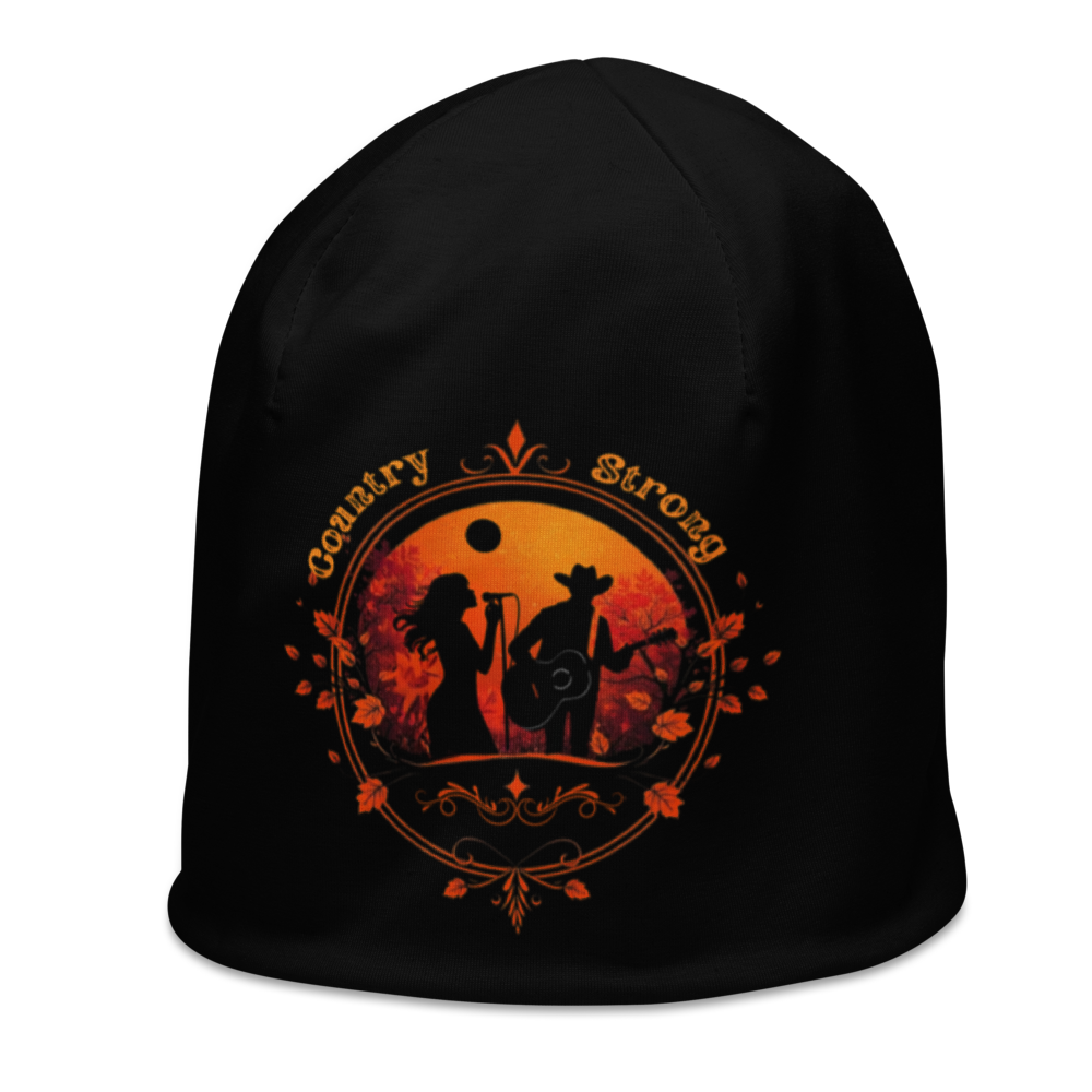 Country Strong Beanie black - Image 4