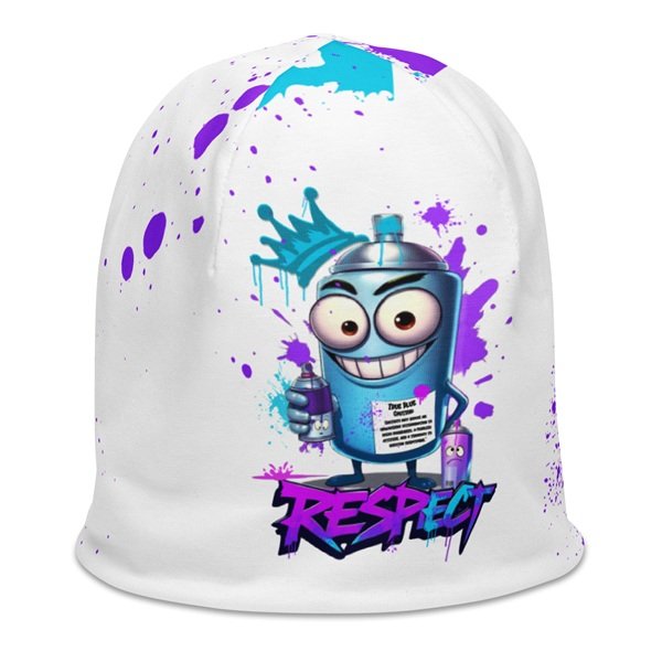Graffiti Respect Beanie White