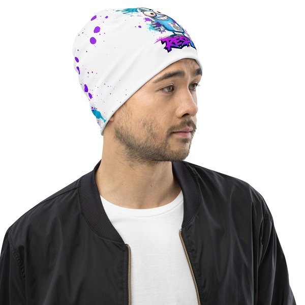 Graffiti Respect Beanie - Image 4