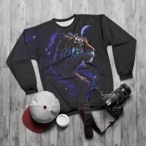 Spirit Animal Tiger Sweatshirt flay lay photo