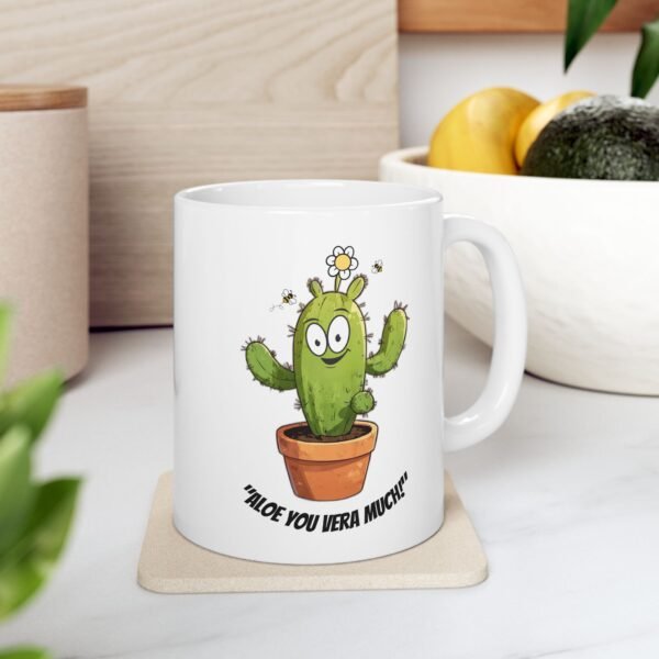 Aloe You Vera Much Coffee Mug - Image 3