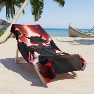 Celestial Queen Beach Towel