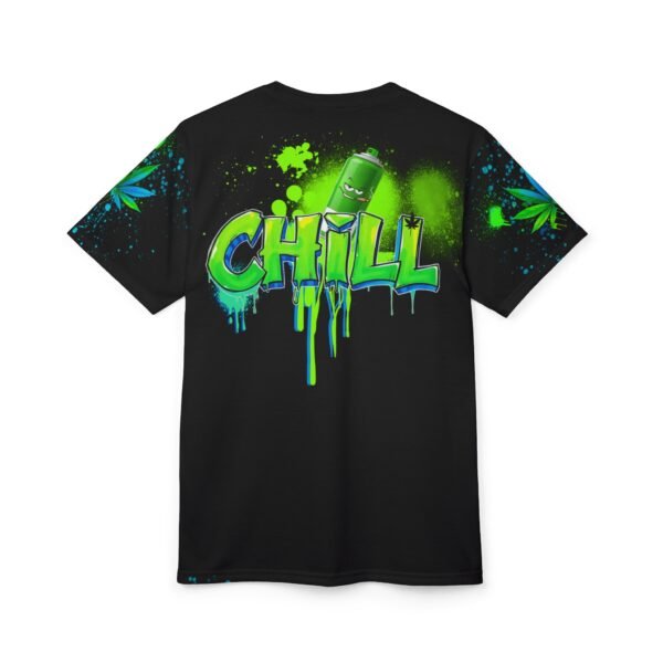 Chill Vibes Black T-shirt - Image 3