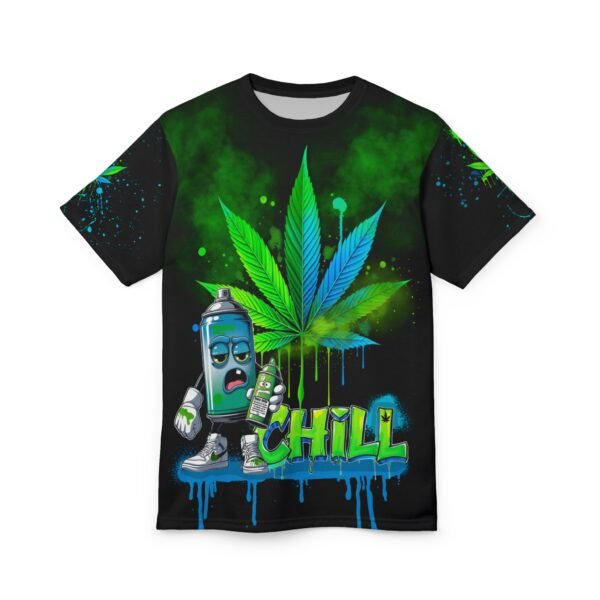 Chill Vibes Black T-shirt - Image 4