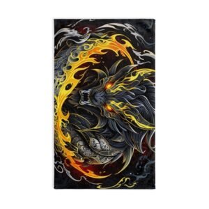 Fierce Panther Hand Towel