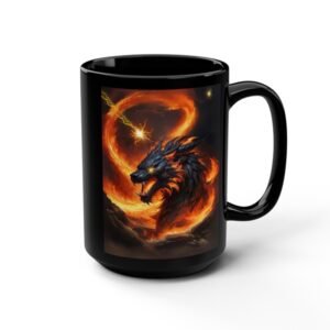 Fiery Dragon I coffee mug