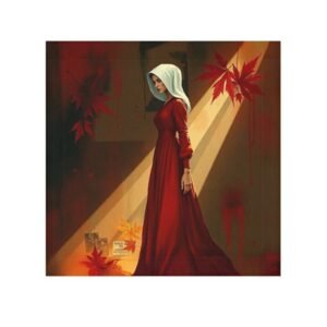 Handmaid's Tale II Face Towel Front