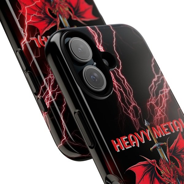 Heavy Metal Dragon Phone Case - Image 2