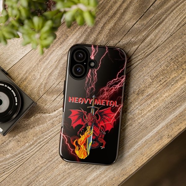 Heavy Metal Dragon Phone Case