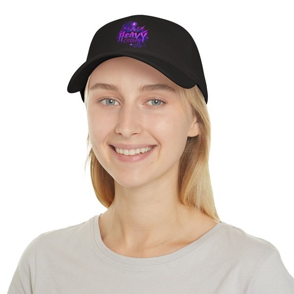 Heavy Crown Low Profile Baseball Cap - Image 3