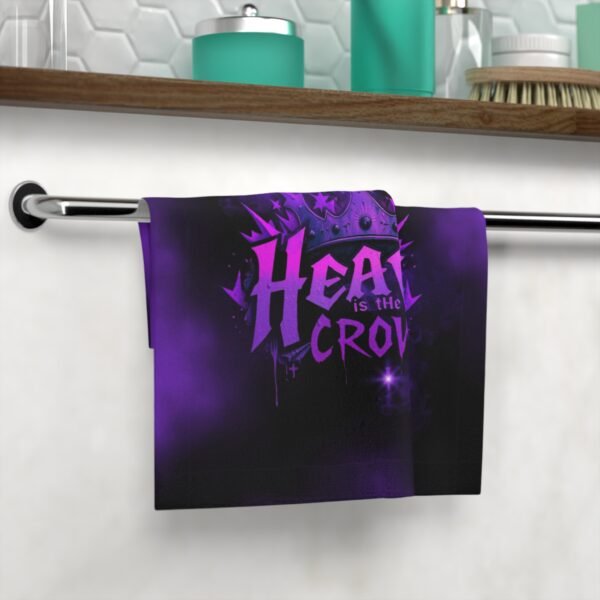 Heavy is the Crown Face Towel - Image 4