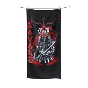 Savage Samurai Bath Towel