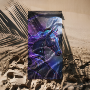 Spirit Animal Horse Bath Towel
