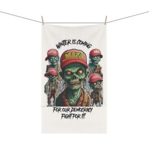 Winter is Coming Hand Towel White Context 1