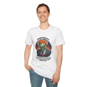 Zombie Politician T-shirt Person 2 Front