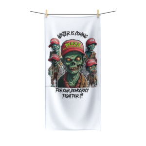 Winter is Coming white Bath Towel
