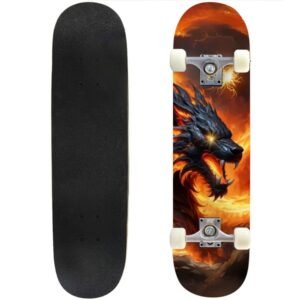 Fiery Dragon I Skateboard