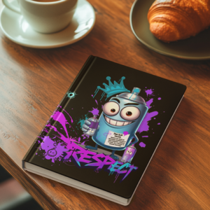Graffiti Respect Journal on wood table