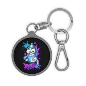 Graffiti Respect Key Chain