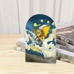 Yellow Dragon Bookends