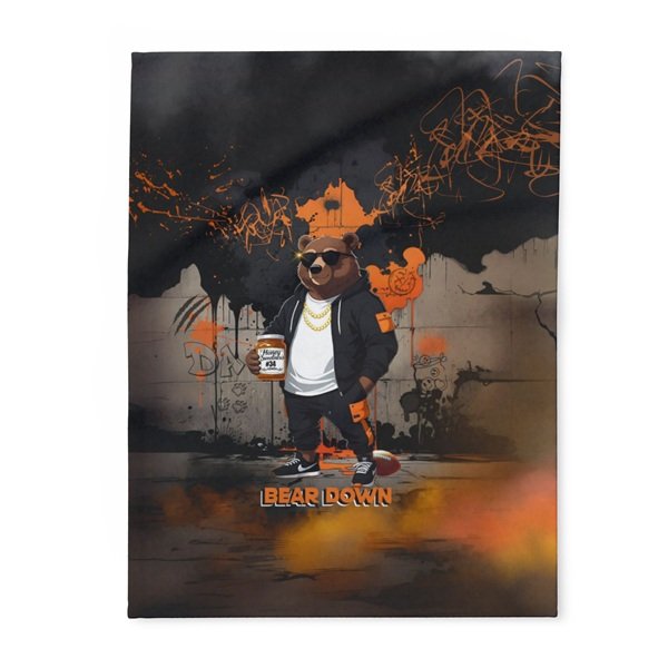 Bear Down Fleece Blanket
