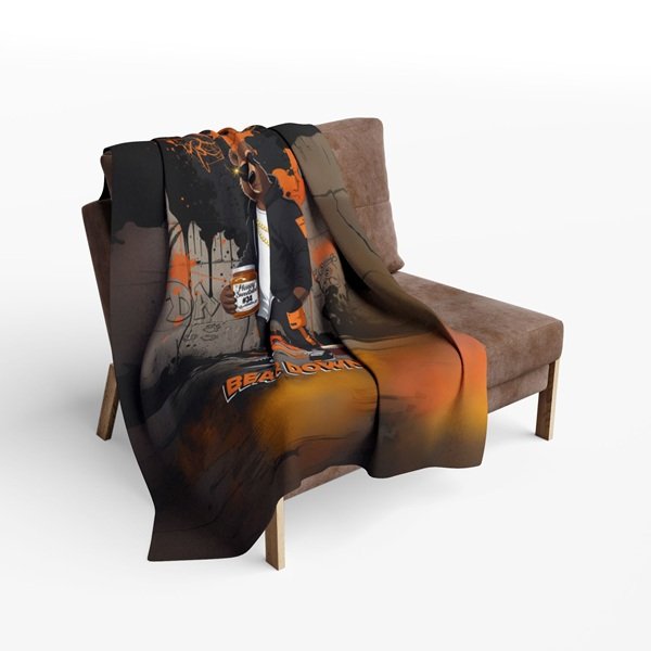 Bear Down Fleece Blanket