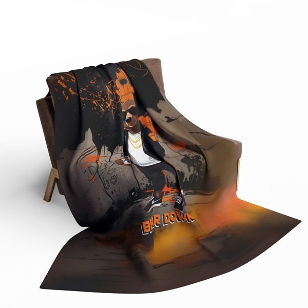 Bear Down Fleece Blanket