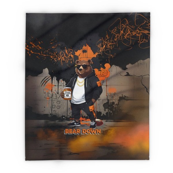 Bear Down Fleece Blanket