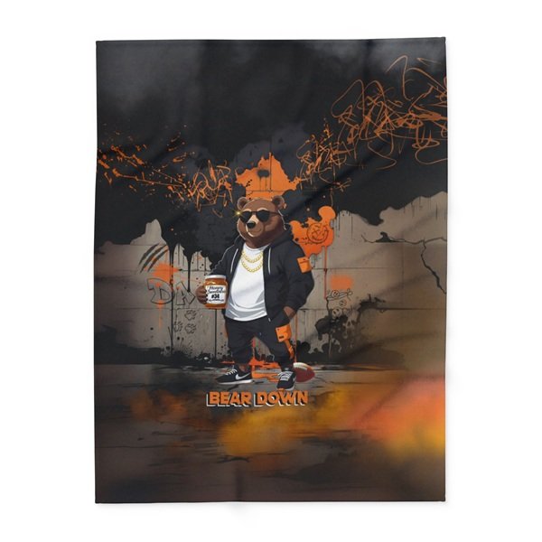 Bear Down Fleece Blanket