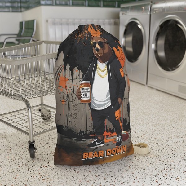 Bear Down Laundry Bag