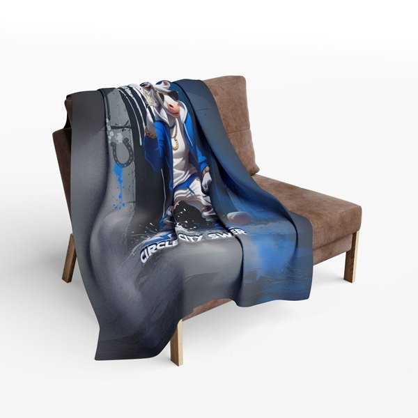 Circle City Swagger Fleece Blanket