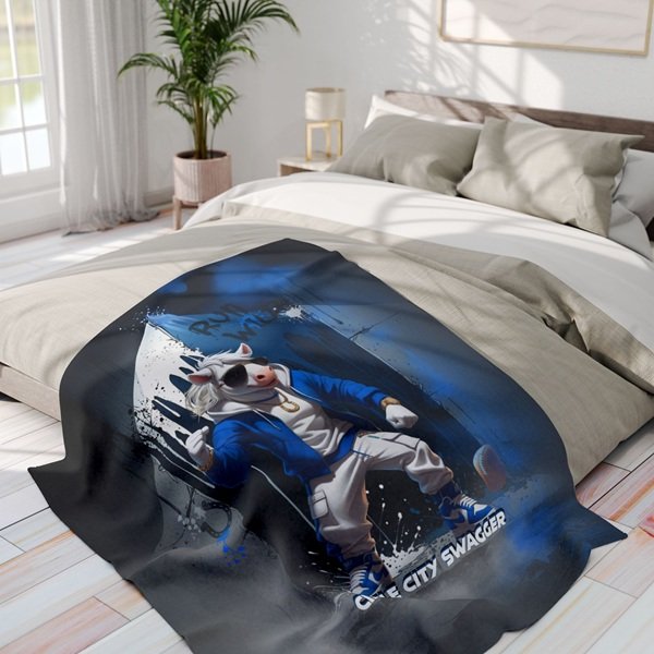 Circle City Swagger Fleece Blanket