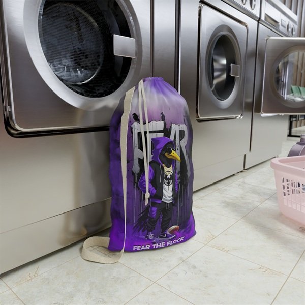 Fear the Flock Laundry Bag