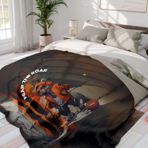 Fear the Roar Fleece Blanket