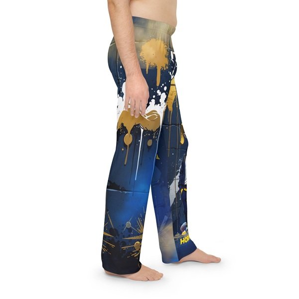 Horns Up Pajama Pants Side