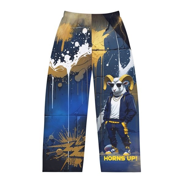 Horns Up Pajama Pants Front