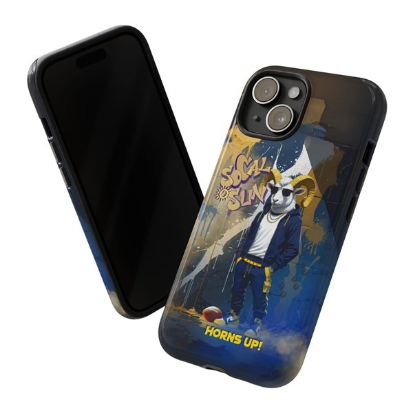 Horns Up Phone Case iPhone 15, Glossy