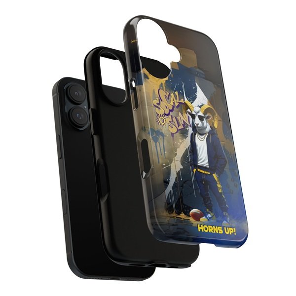 Horns Up Phone Case iPhone 16, Glossy