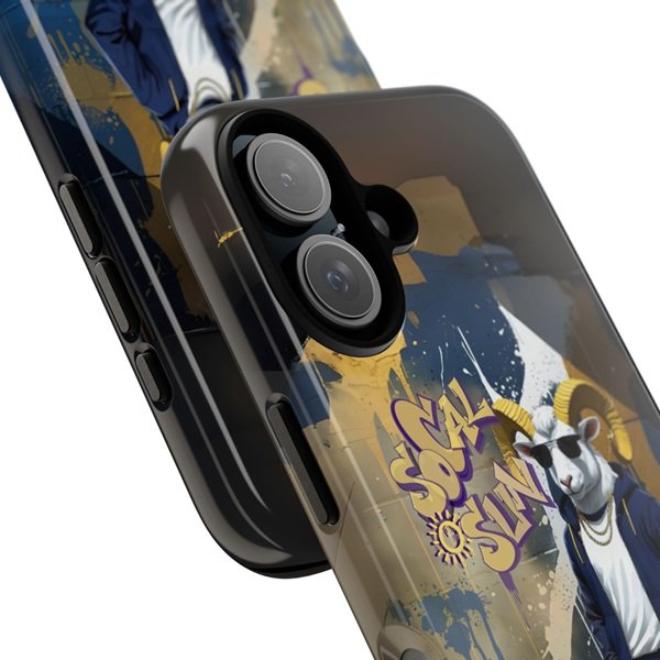 Horns Up Phone Case iPhone 16, Glossy1