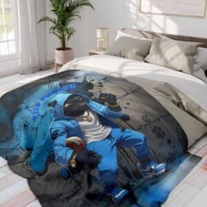 Keep Pounding Blanket Context 3, 60_ × 80_