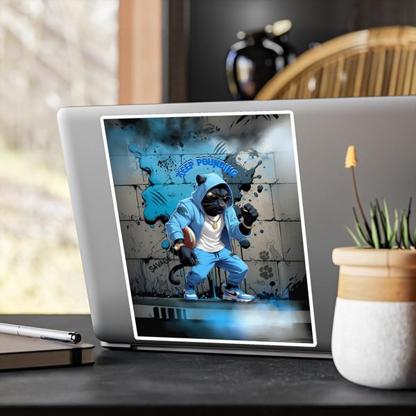 Keep Pounding Sticker Context 3, 8_ x 10_