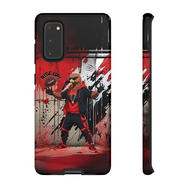 Rise Up Case Front and Side, Samsung Galaxy S20, Glossy