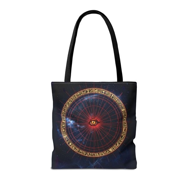 Shed the Doctrine Keep the Core Tote Bag Back, 16_ × 16'', Black