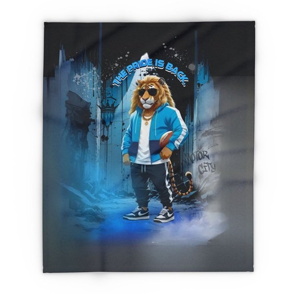The Pride is Back Blanket Front, 50_ × 60_
