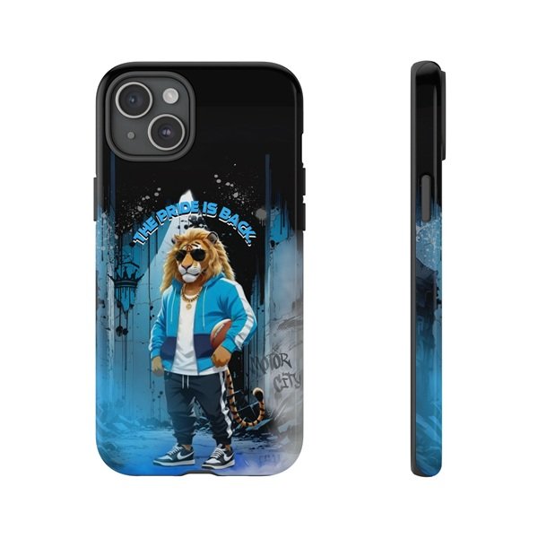 The Pride is Back Case Front and Side, iPhone 15 Plus, Glossy