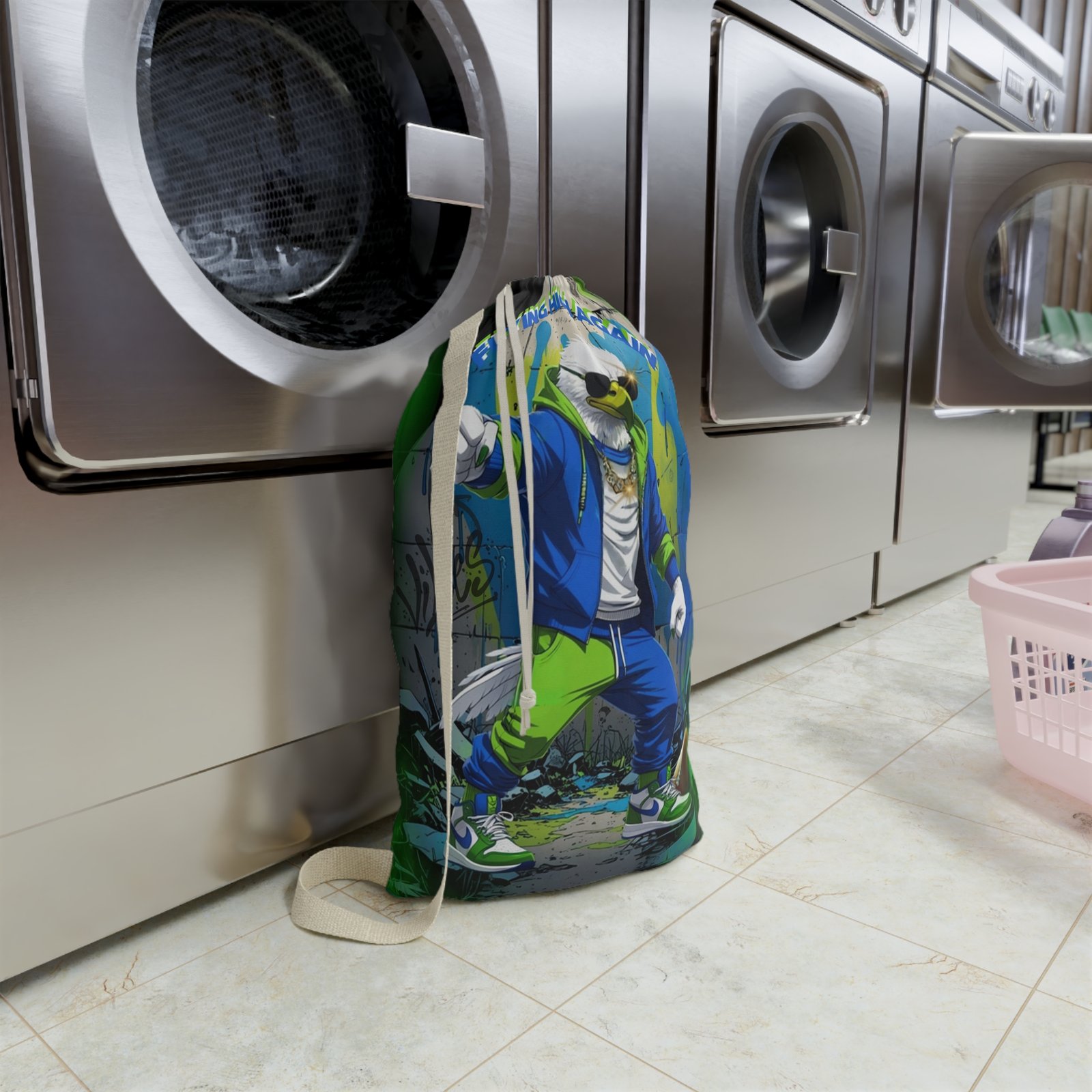 Flying High Again Laundry Bag - Image 4