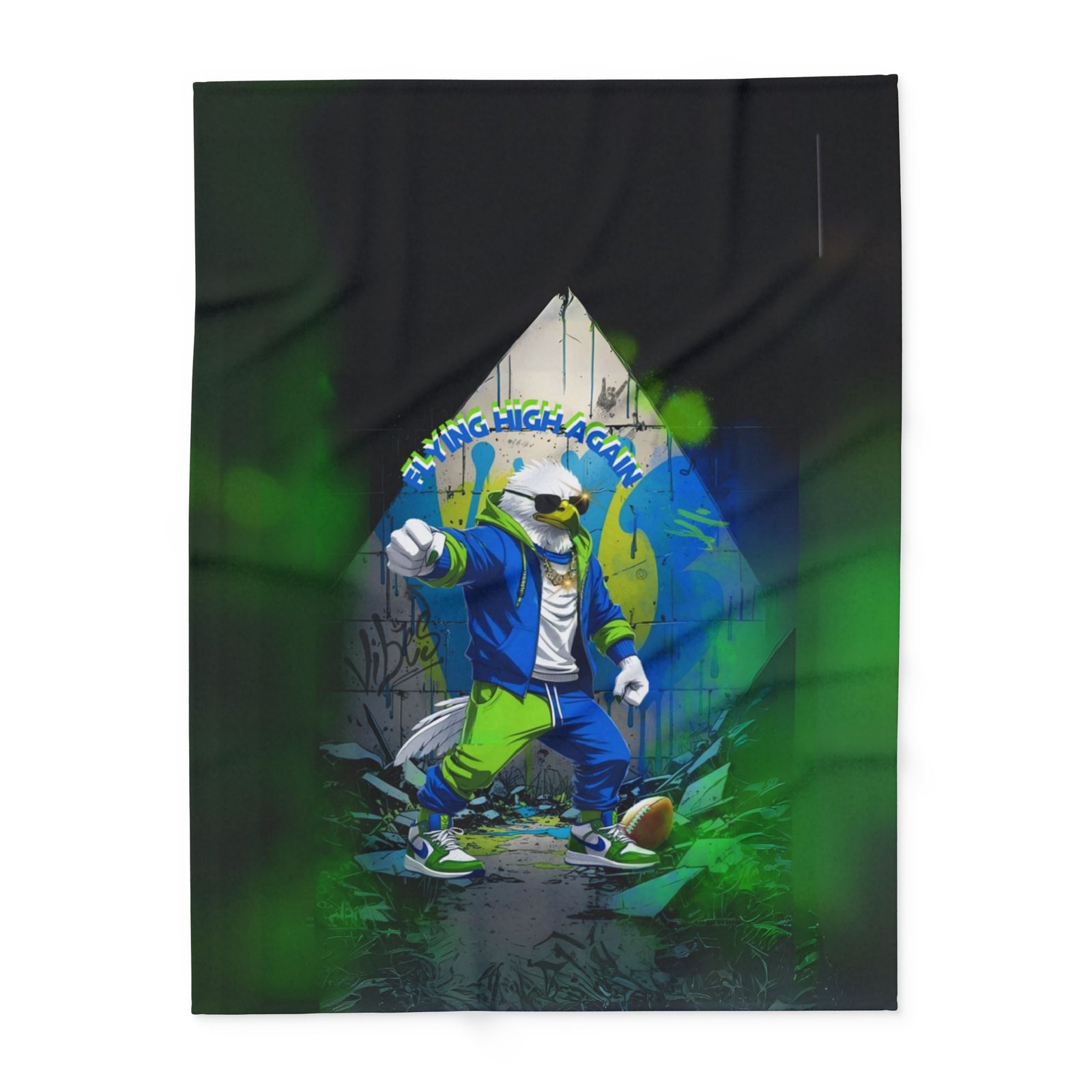 Flying High Again Fleece Blanket - Image 9