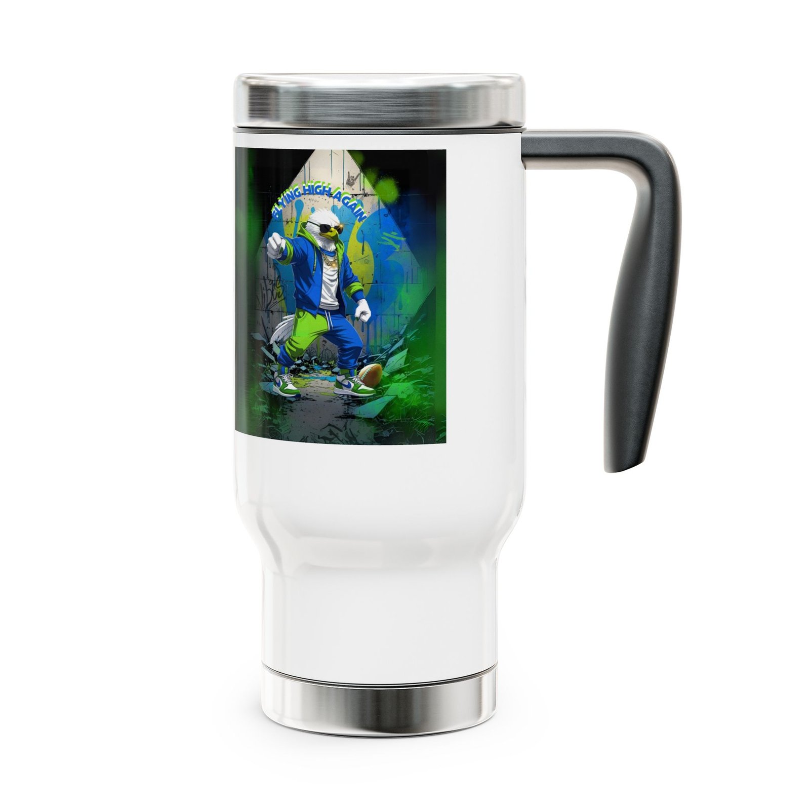 Flying High Again Travel Mug - Image 4