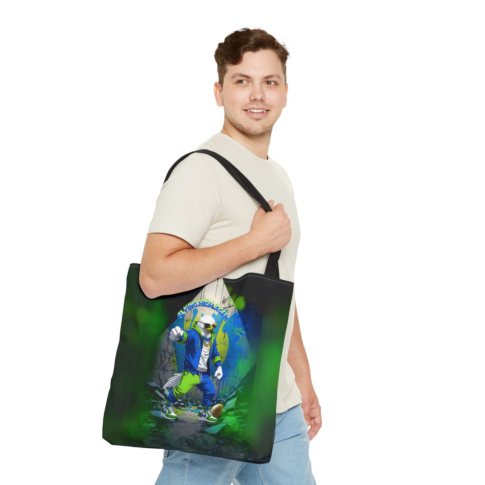 Flying High Again Tote Bag - Image 11